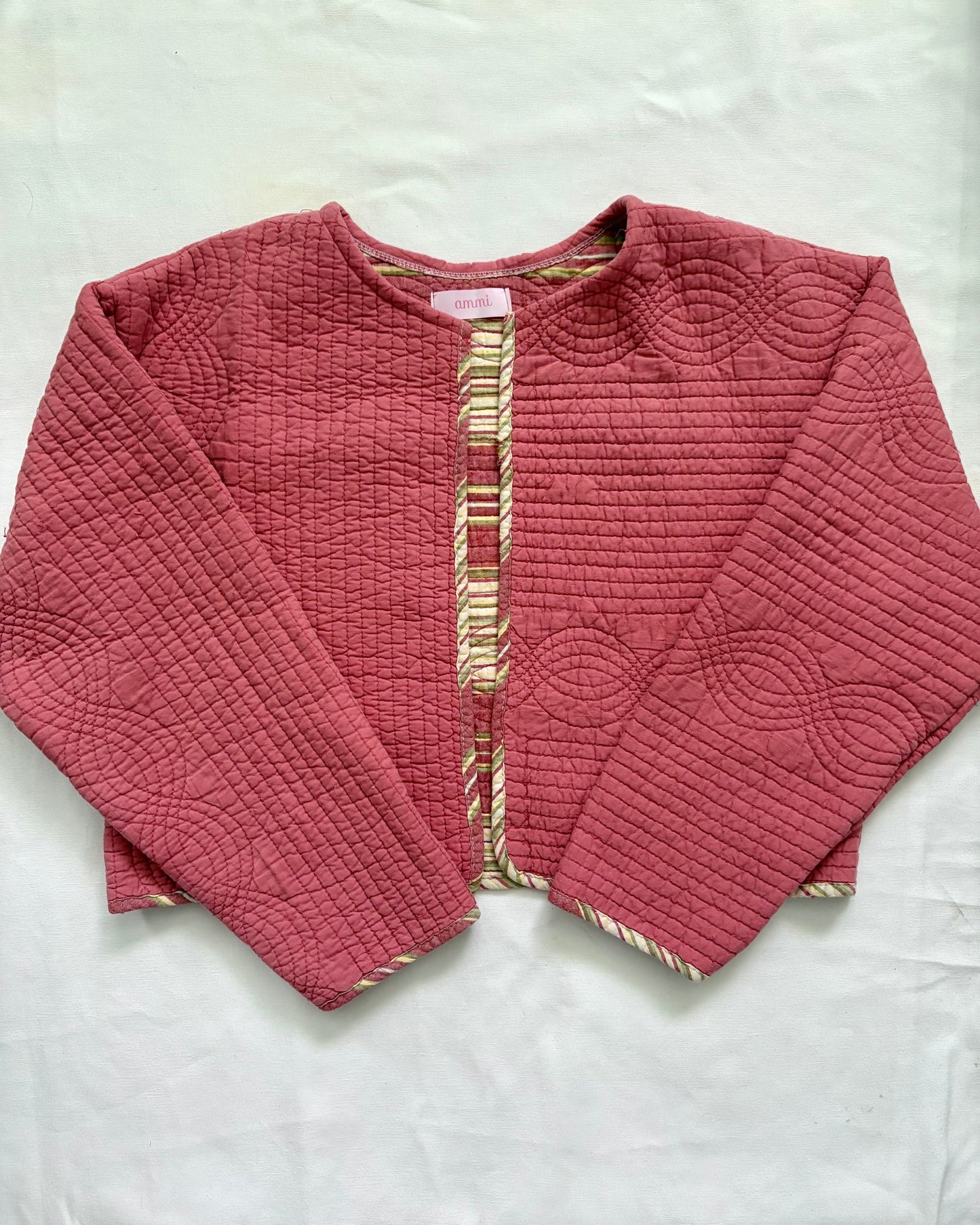 Coral Quilted Jacket