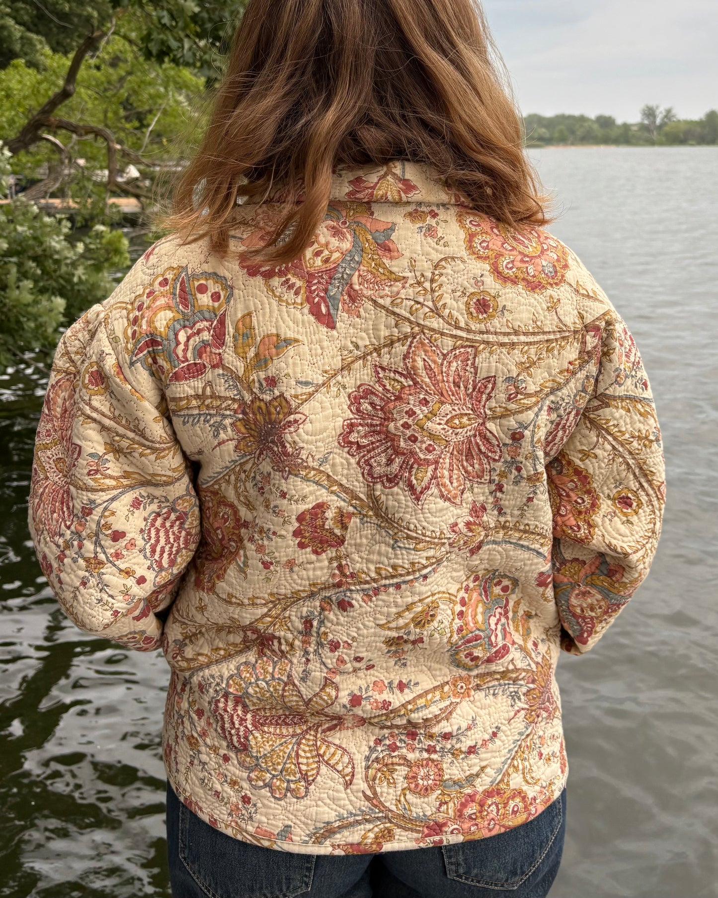 Red & Yellow Zipper Jacket
