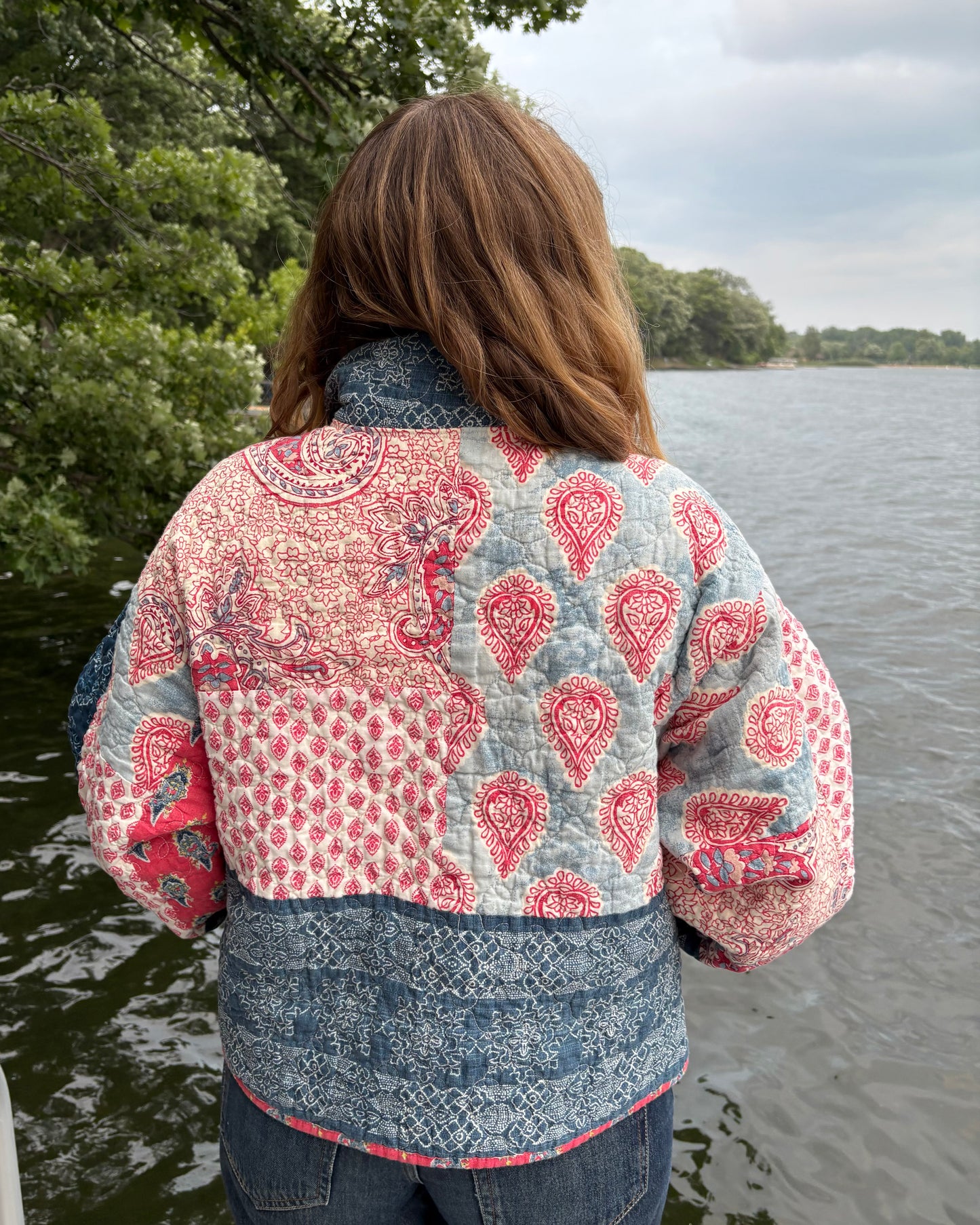 Pink & Blue Jacket