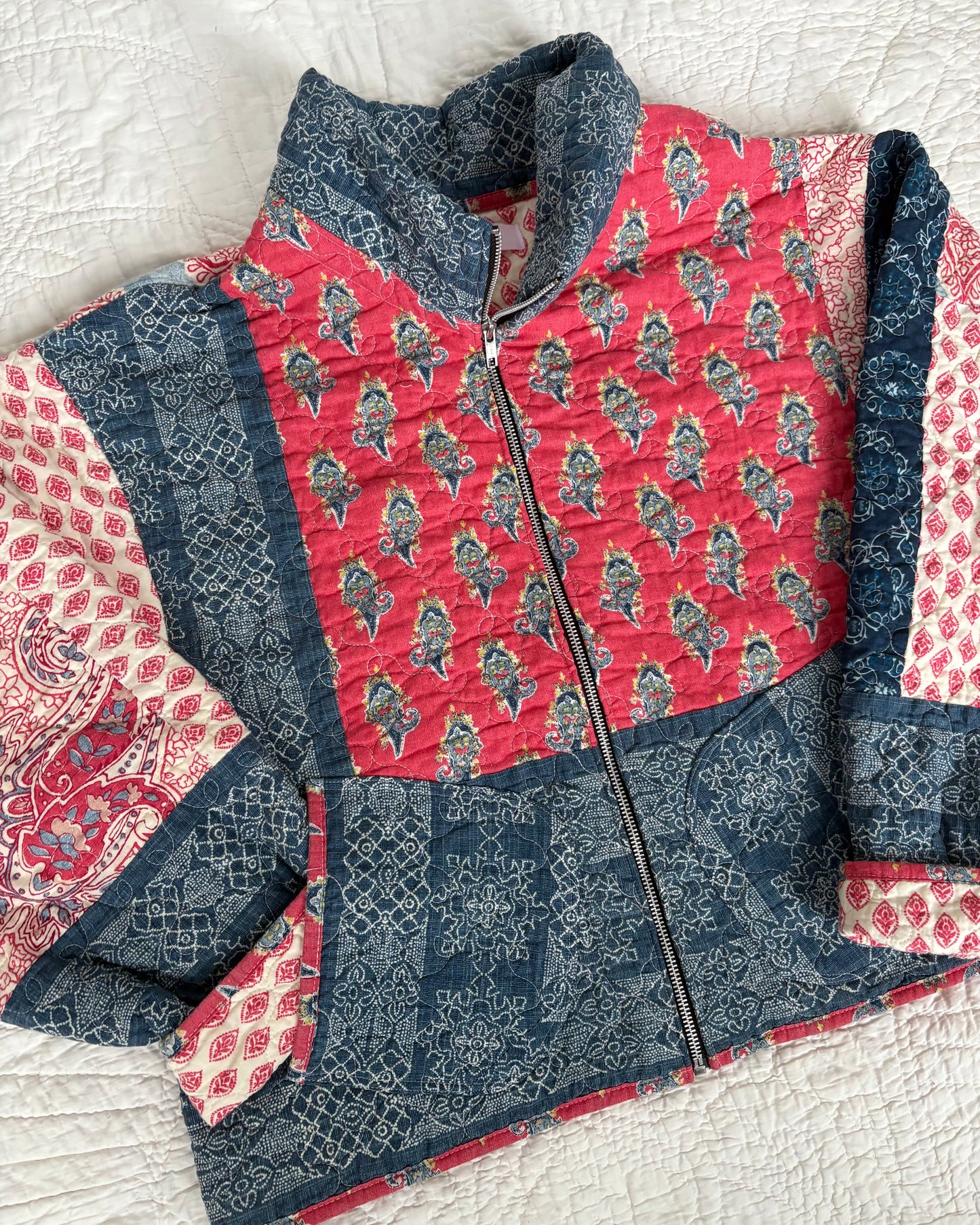 Pink & Blue Jacket