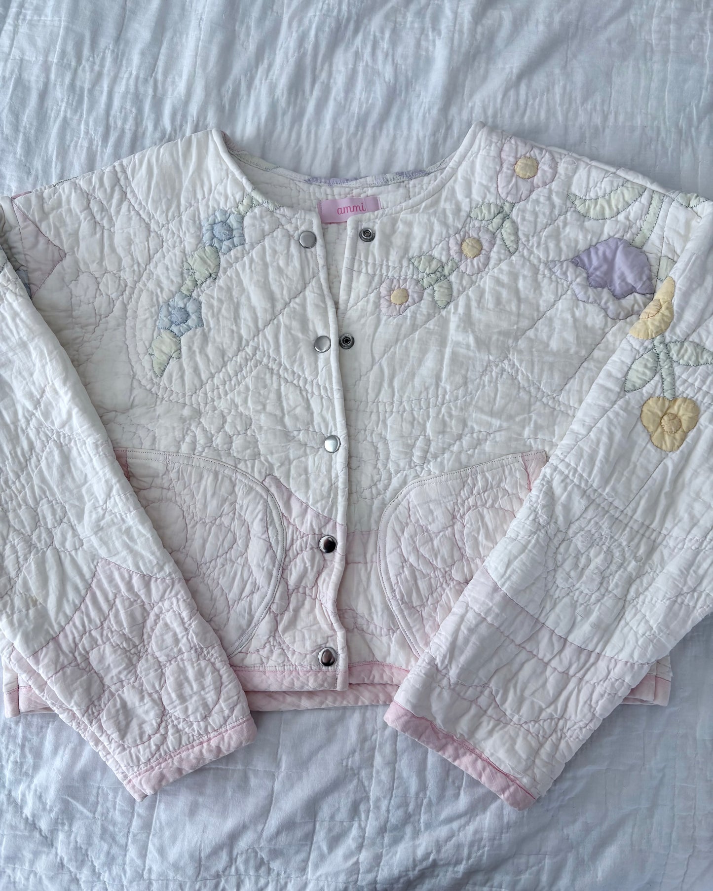 Pastel Quilted Jacket