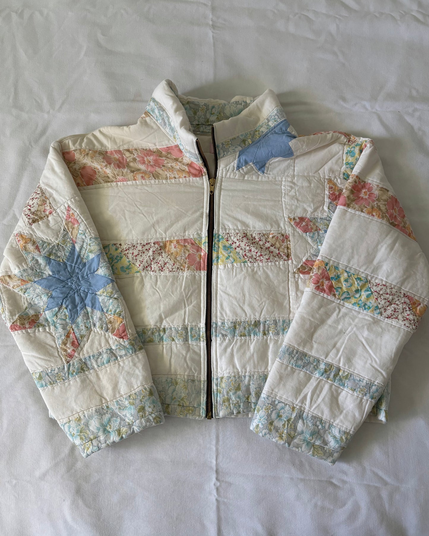 Quilted Jacket W Zipper