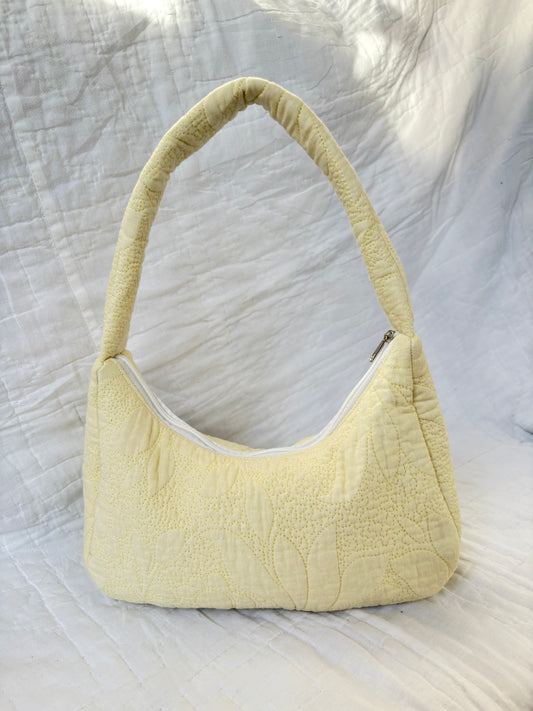 Butter Yellow Shoulder Bag