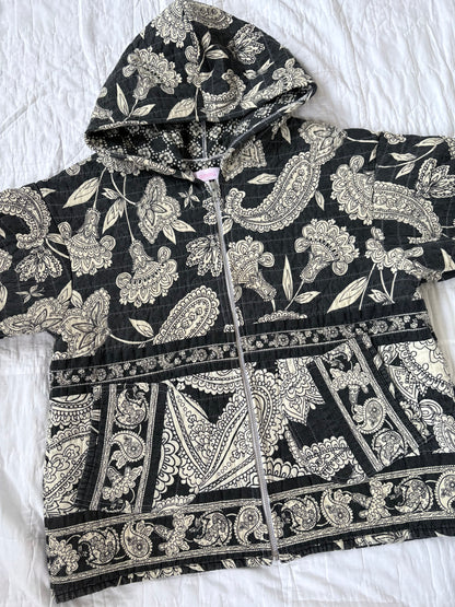 Paisley Hooded Jacket