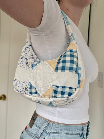 Yellow & Blue Shoulder Bag