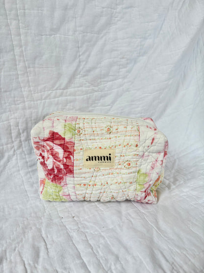 Floral Boxy Pouch