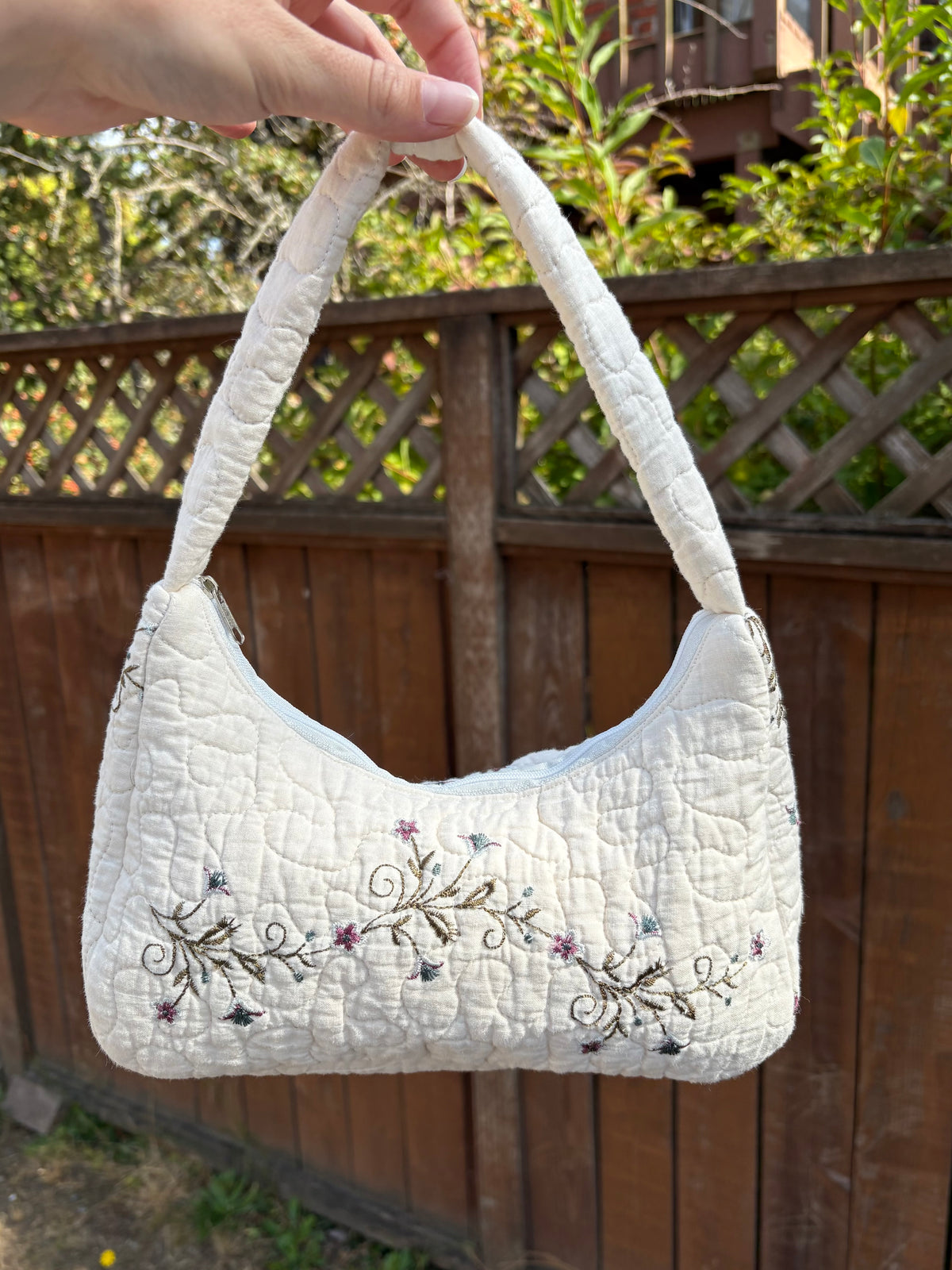 Embroidery Shoulder Bag
