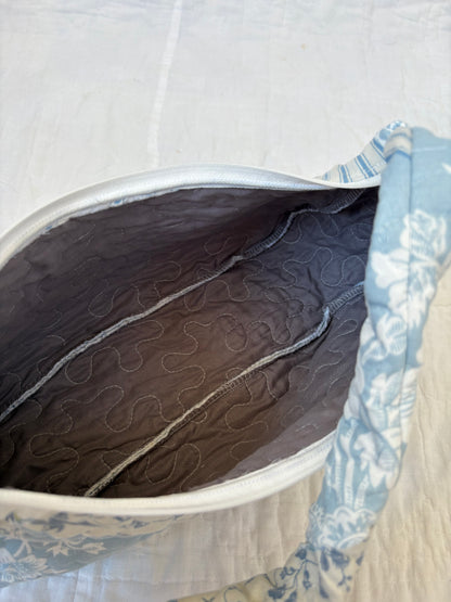 Blue Medium Shoulder Bag