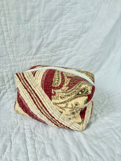 Paisley Boxy Pouch