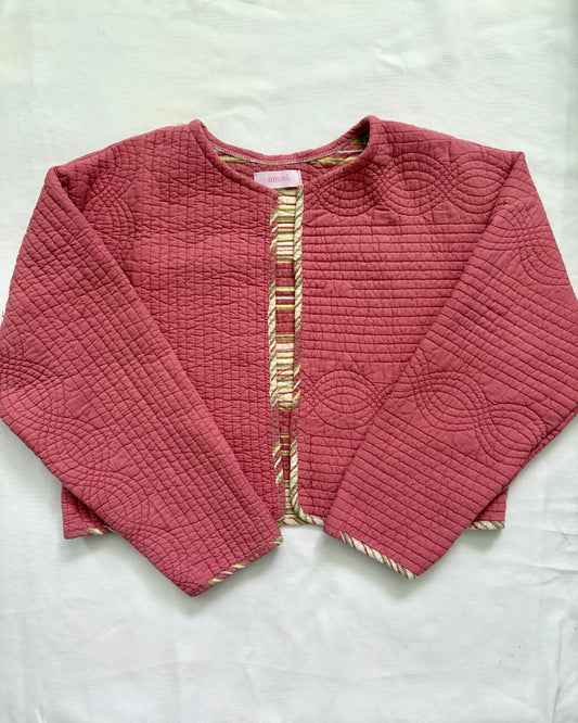 Coral Quilted Jacket