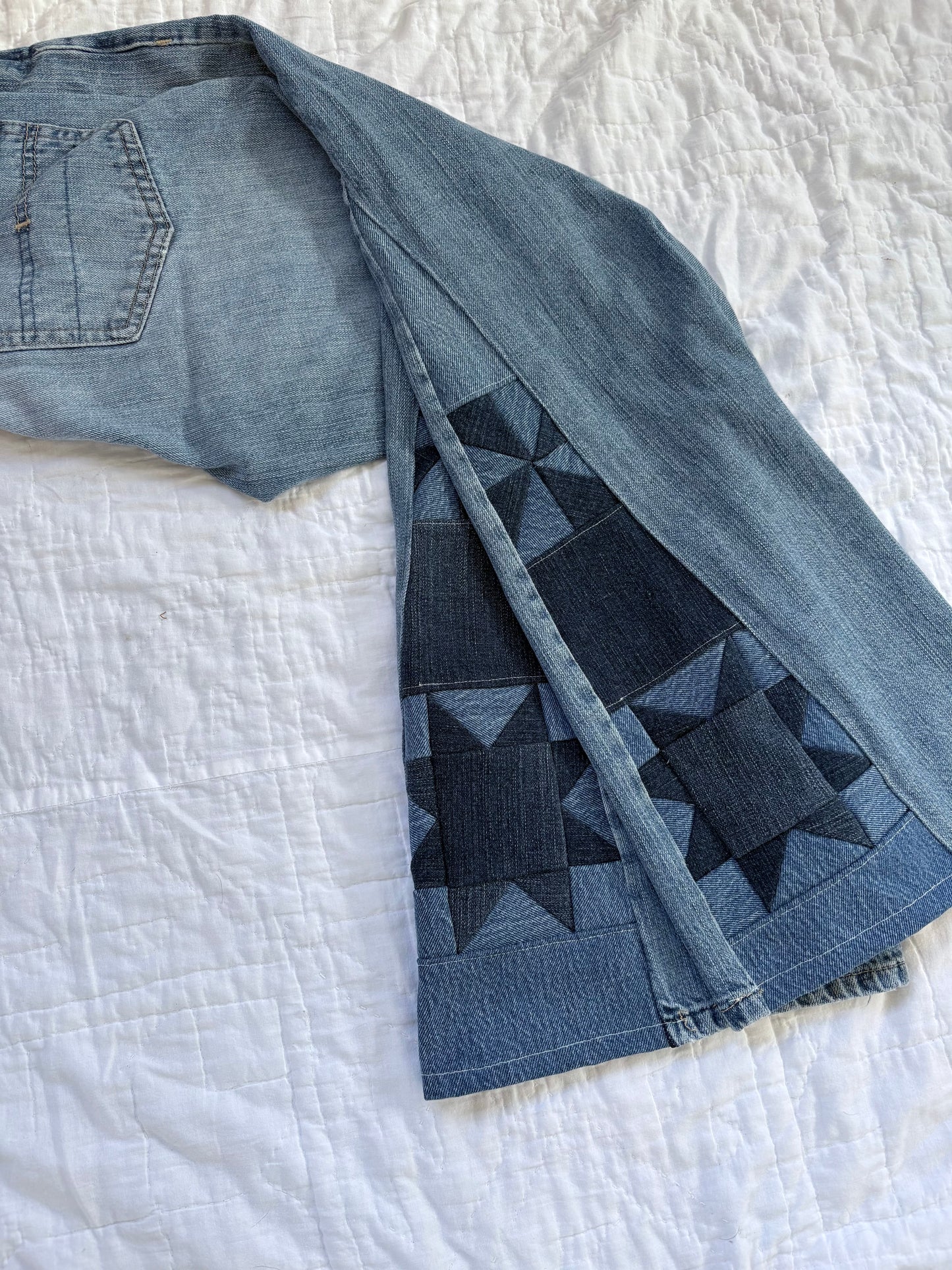 Calvin Klein Denim Patchwork Jeans
