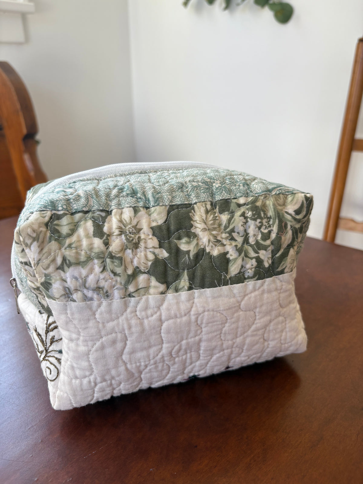 Patchwork Boxy Pouch #1