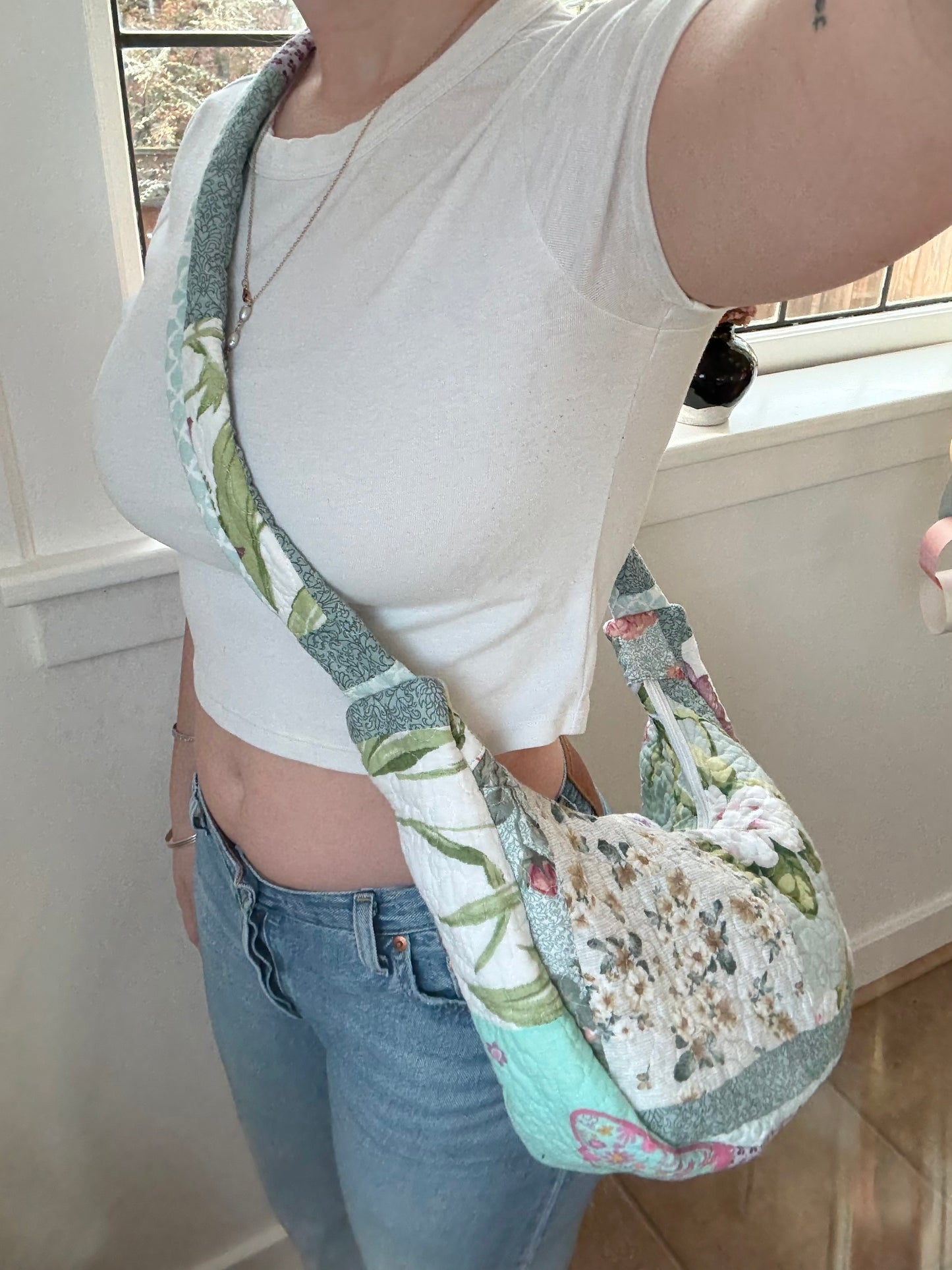 Floral Crossbody Bag