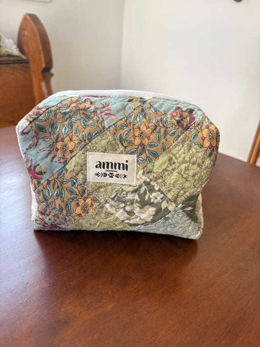 Patchwork Boxy Pouch #2