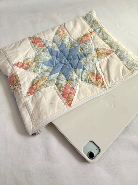 Star Quilted Computer Sleeve