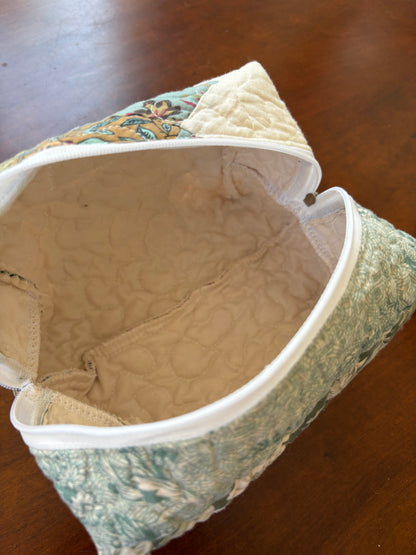 Patchwork Boxy Pouch #1
