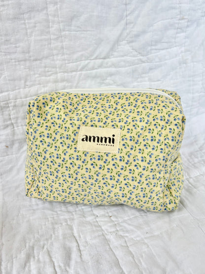 Yellow Boxy Pouch