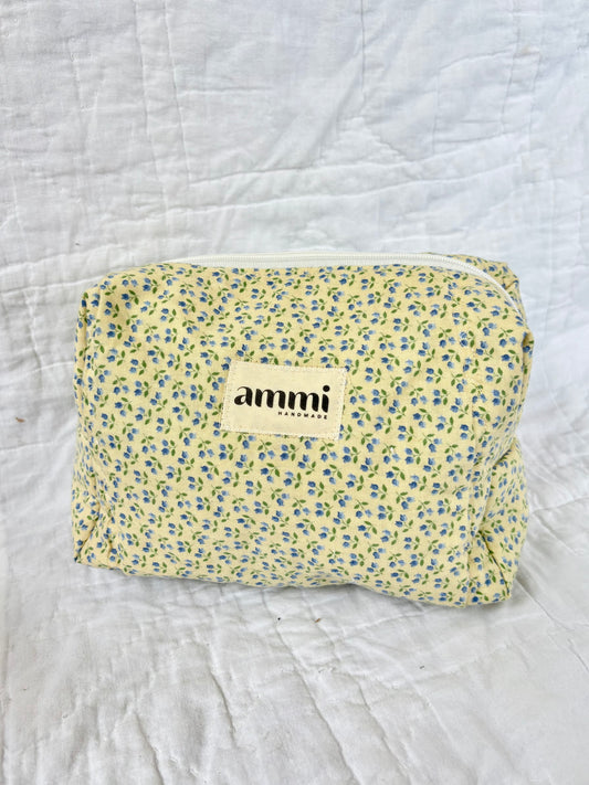 Yellow Boxy Pouch
