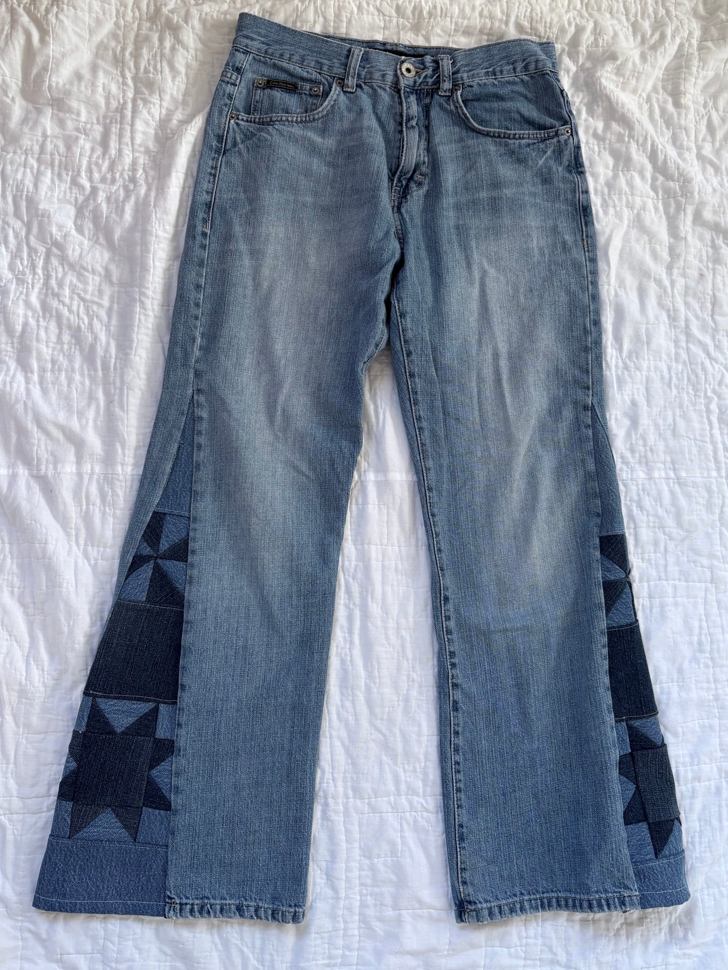 Calvin Klein Denim Patchwork Jeans