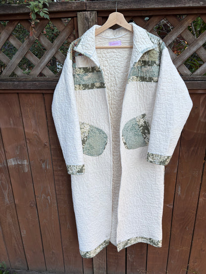 Long Floral Coat