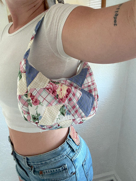 Patchwork Shoulder Bag