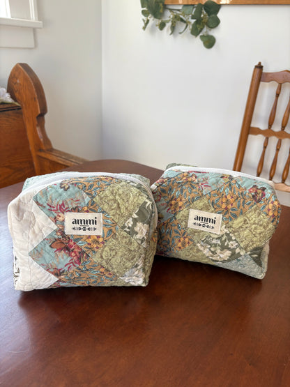 Patchwork Boxy Pouch #2