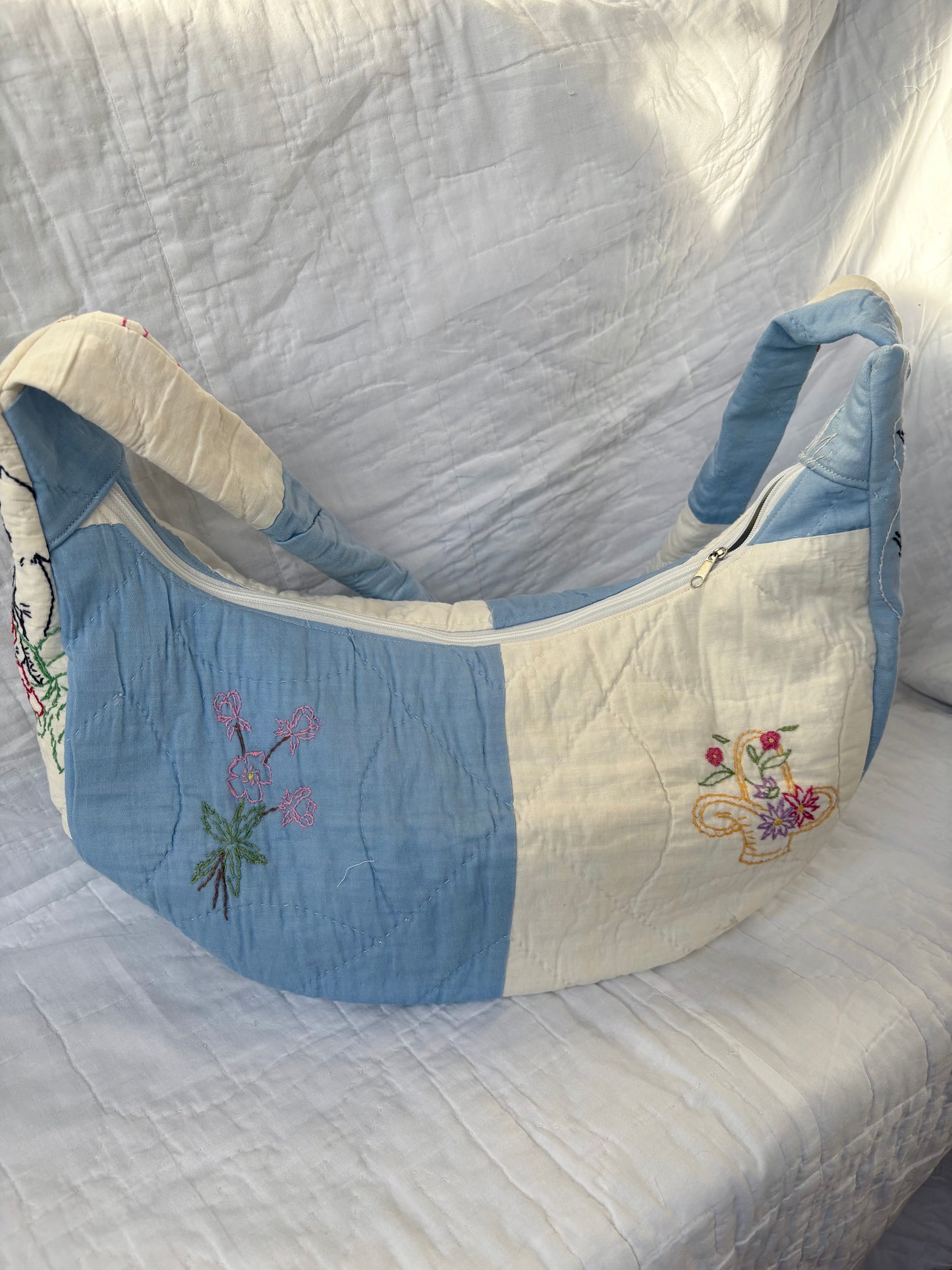 Embroidery Crossbody Bag
