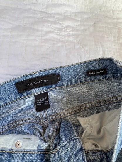 Calvin Klein Denim Patchwork Jeans