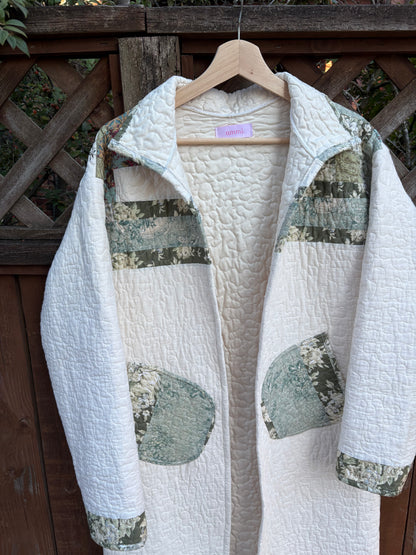 Long Floral Coat