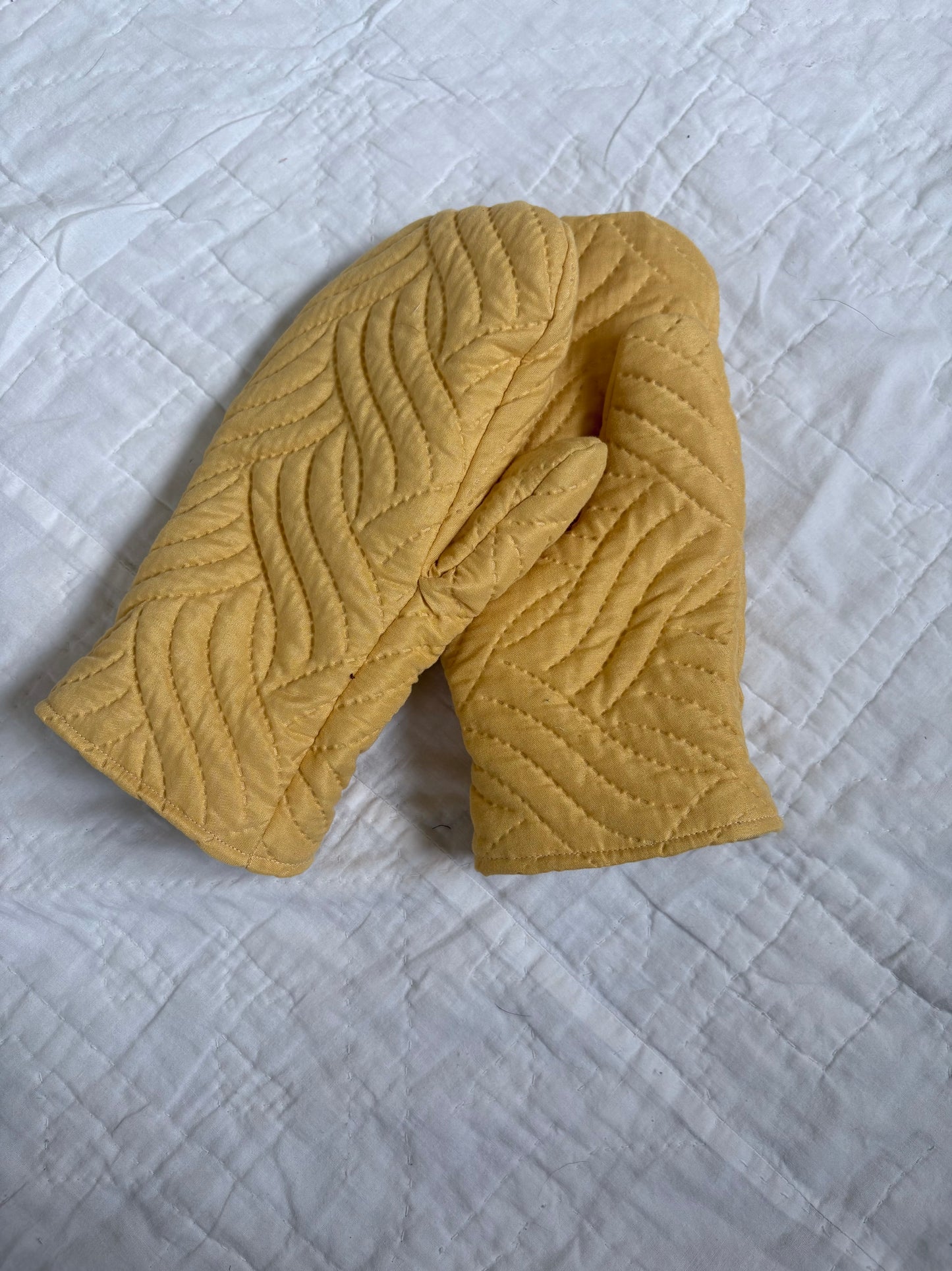 Yellow Mittens