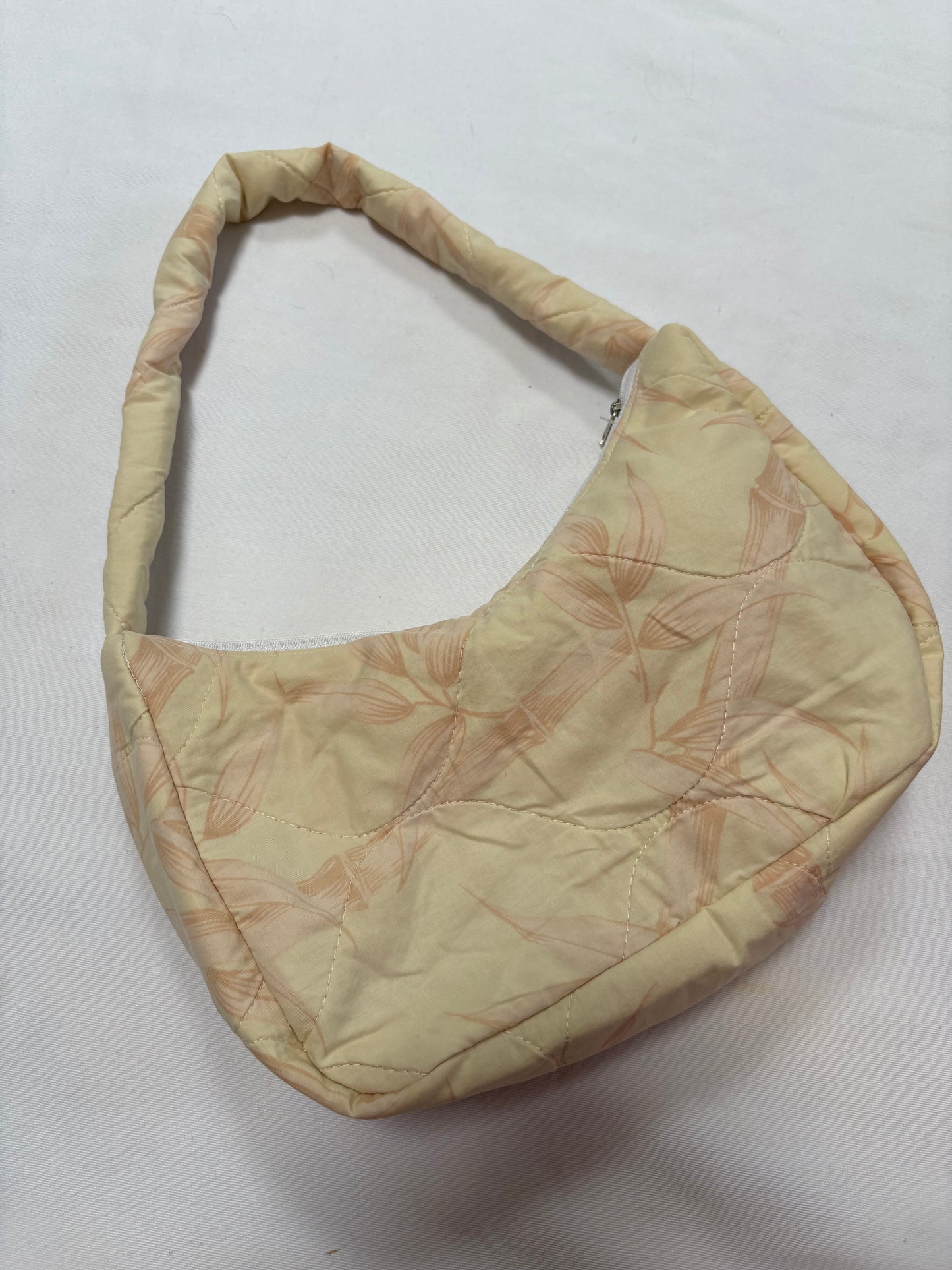 Yellow Bamboo Shoulder Bag