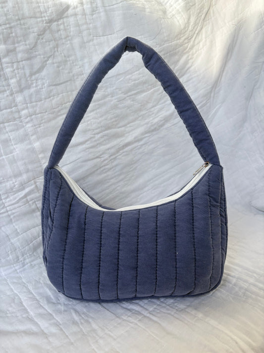 Blue Shoulder Bag