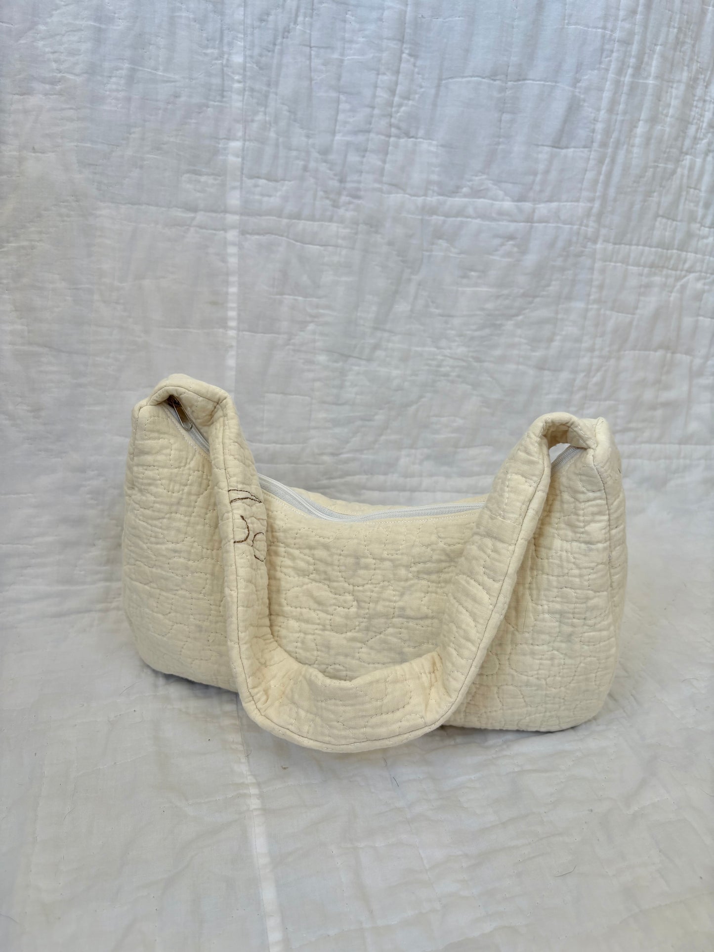 White Medium Shoulder Bag