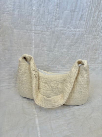 White Medium Shoulder Bag