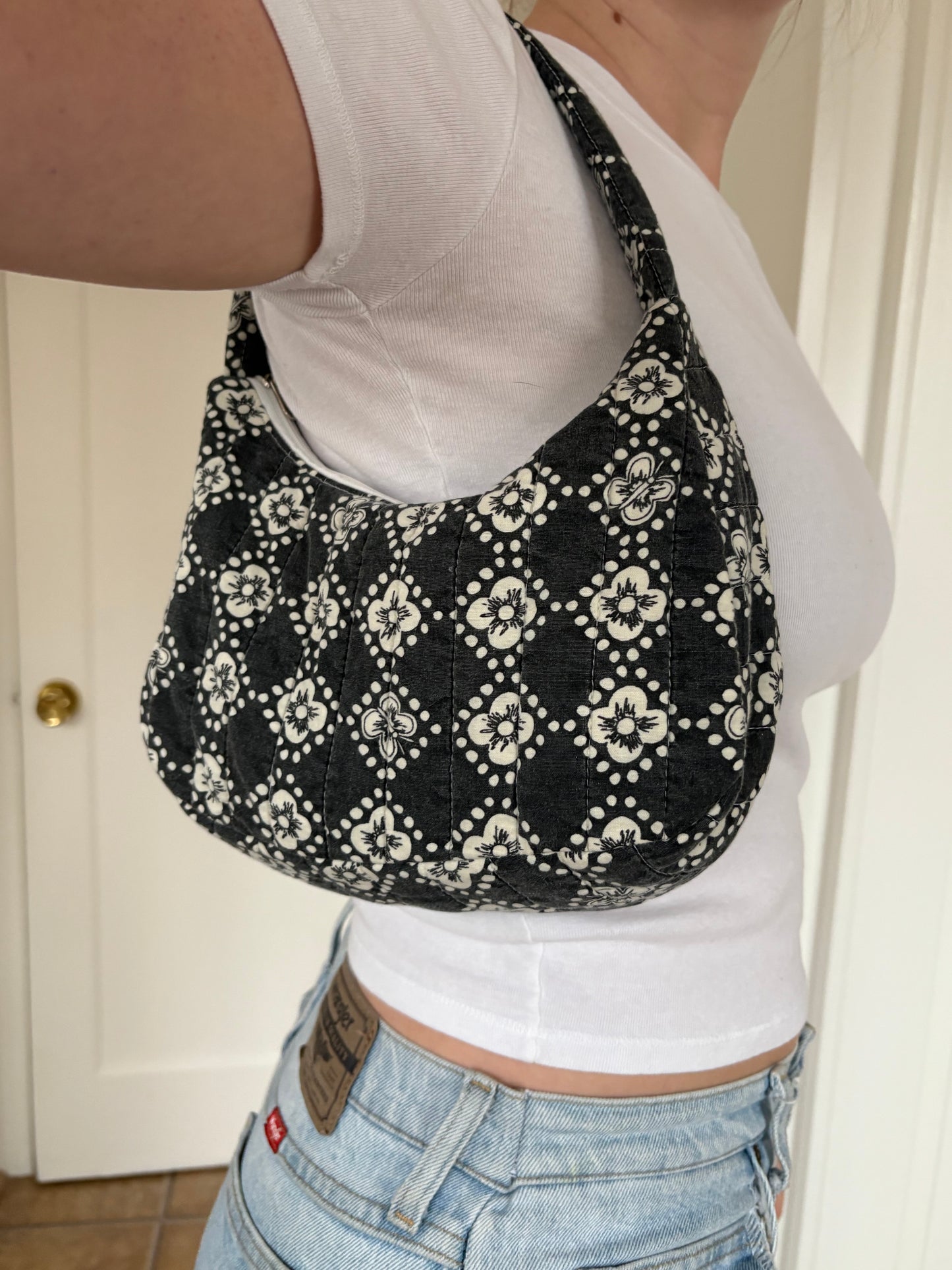 Black & Whtie Shoulder Bag