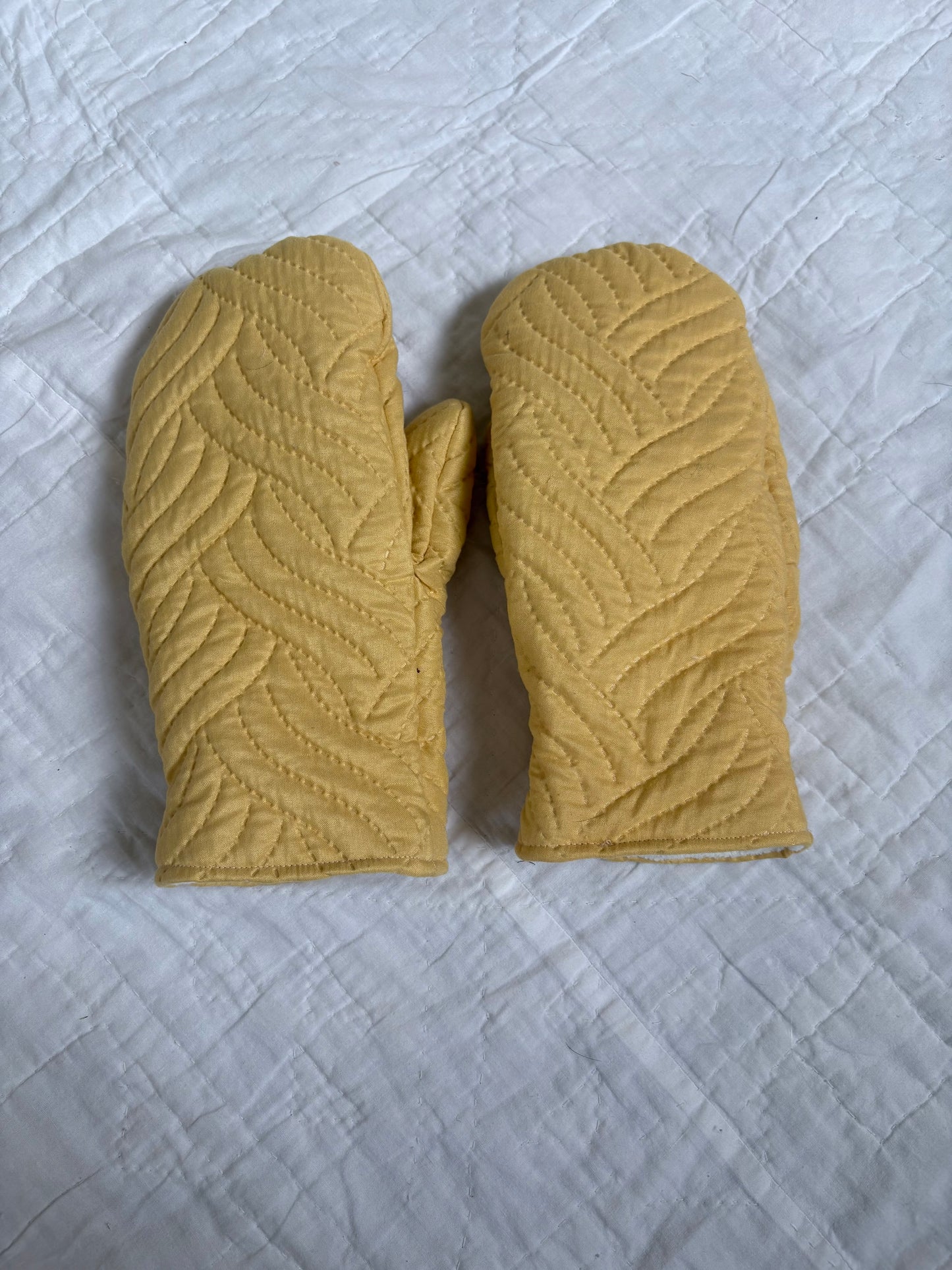 Yellow Mittens