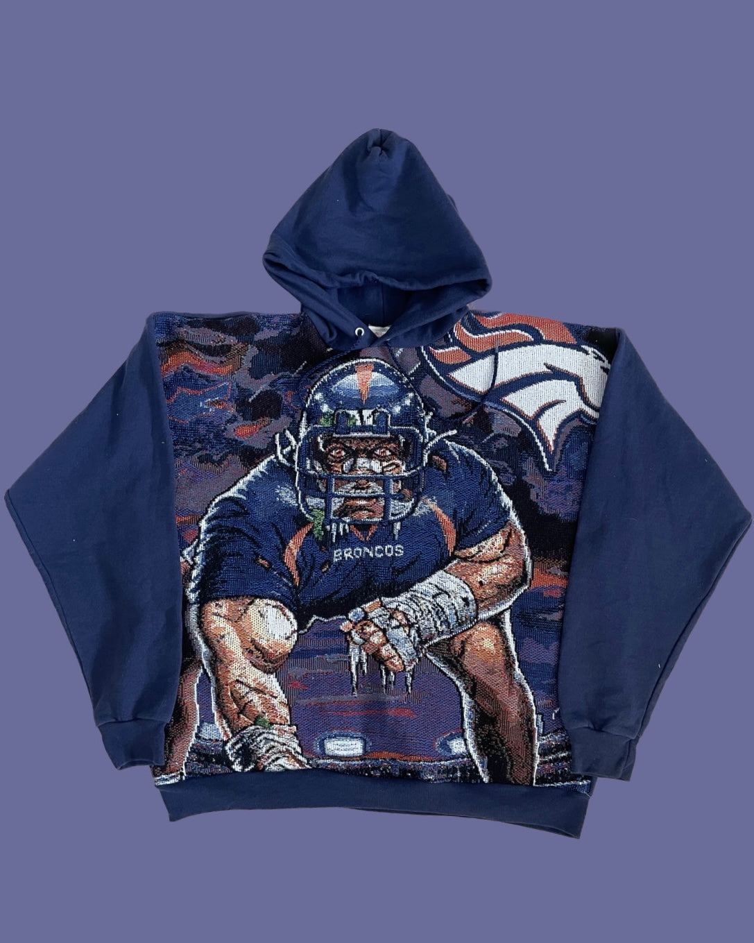 Broncos Tapestry Hoodie