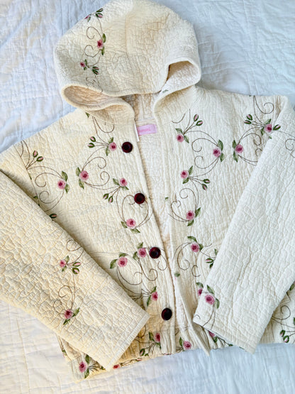 Floral Hoodie Jacket