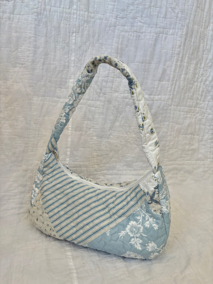 Blue Medium Shoulder Bag