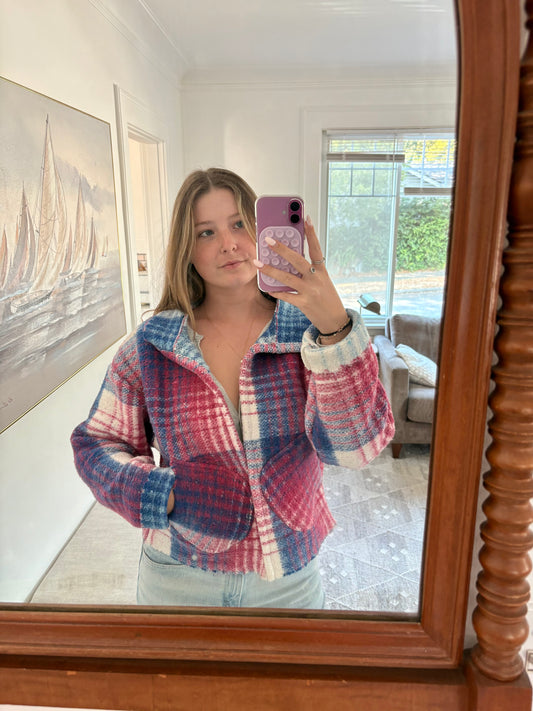Blue & Pink Jacket