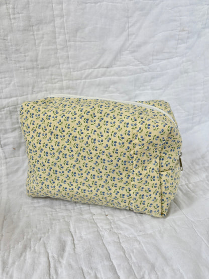 Yellow Boxy Pouch
