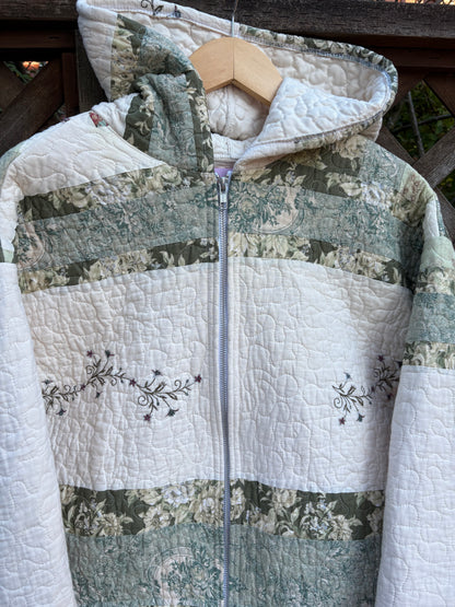 Patchwork Hoodie Jacket