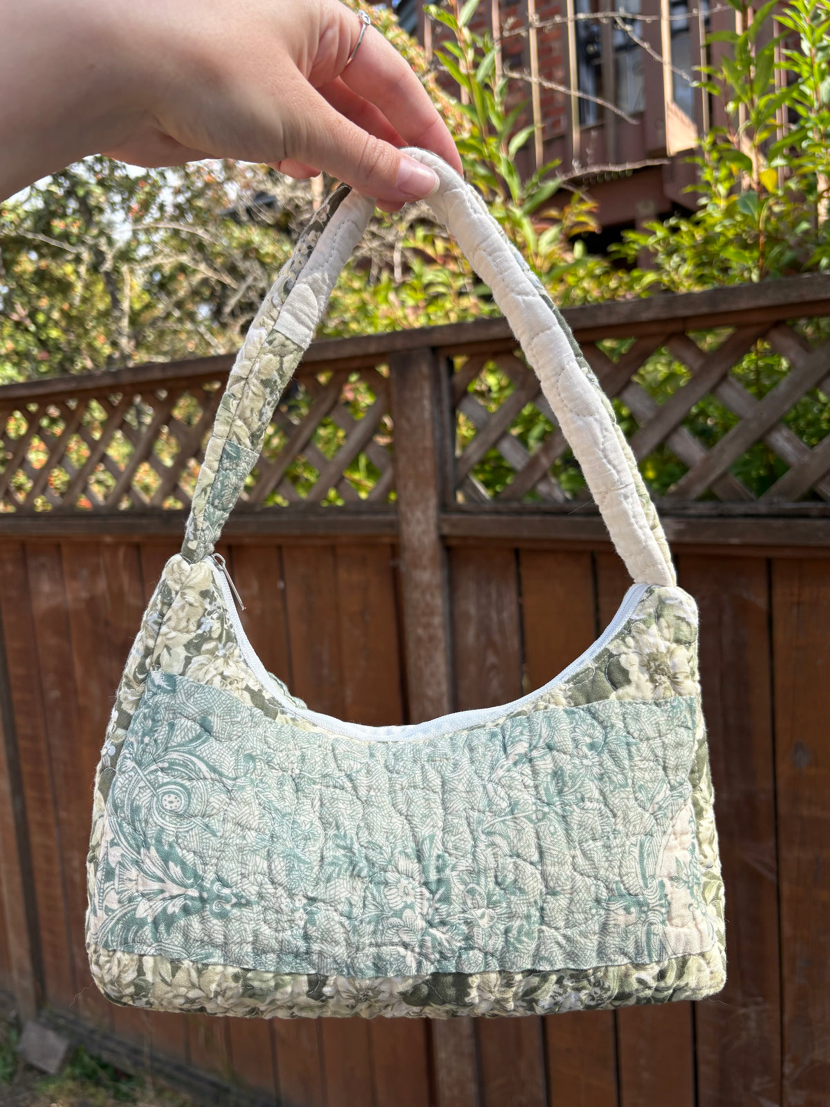 Blue Shoulder Bag