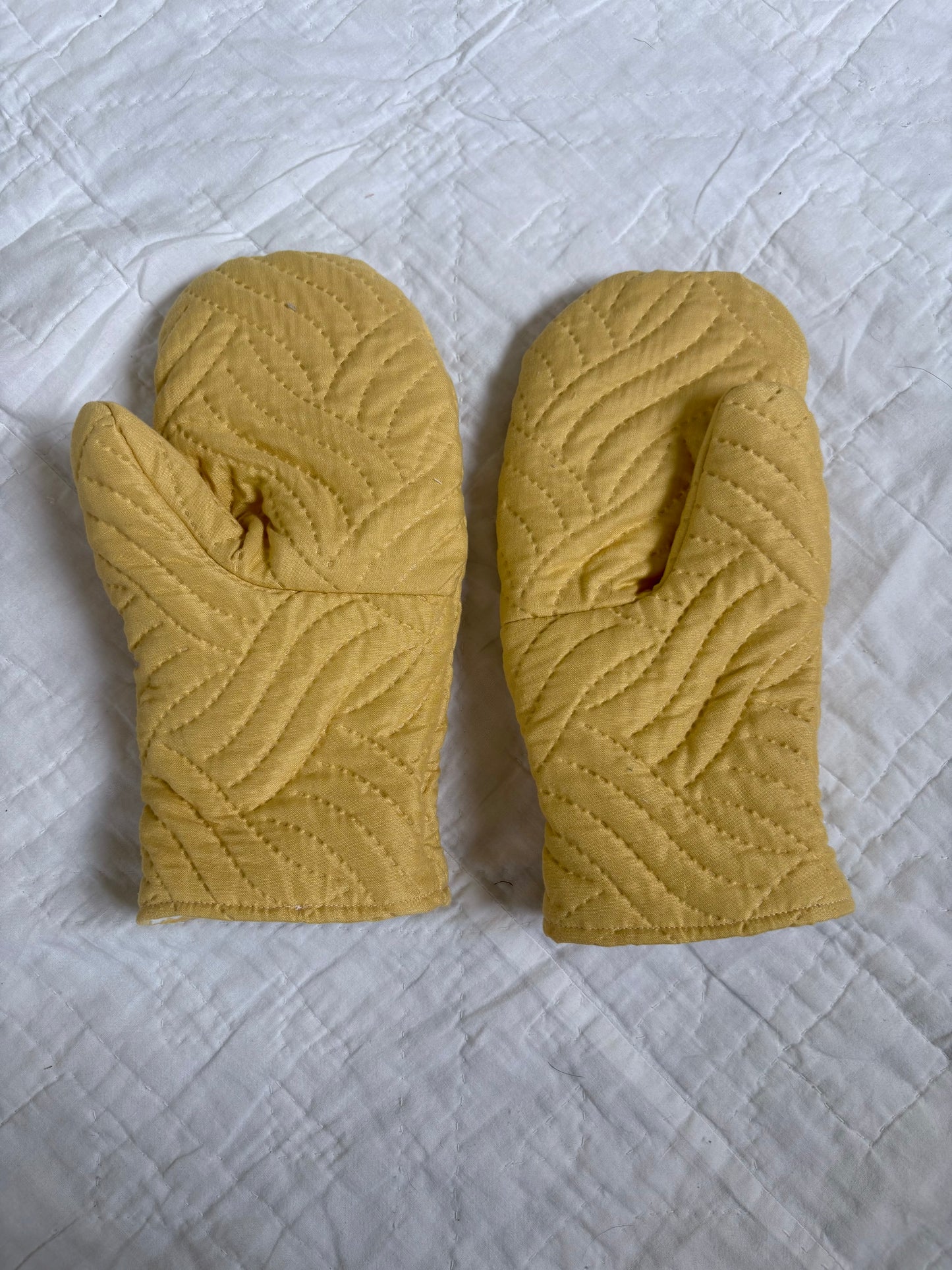 Yellow Mittens