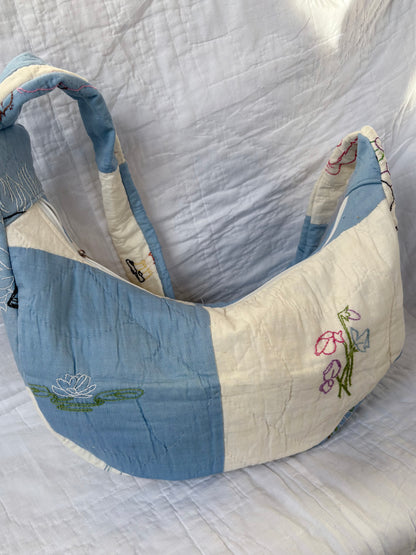 Embroidery Crossbody Bag