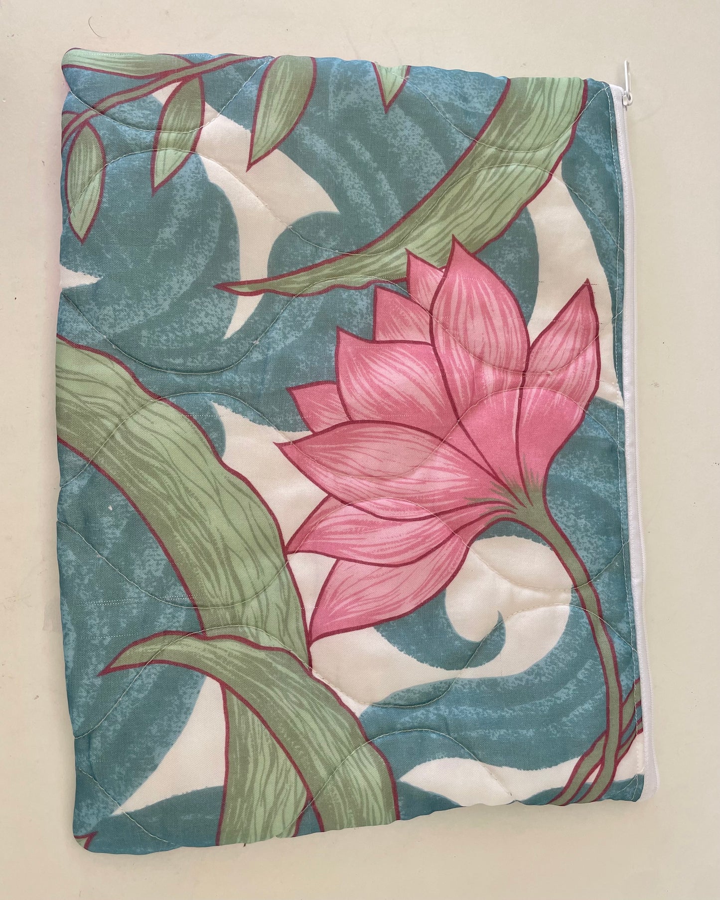 Floral Quilted Laptop Sleeve