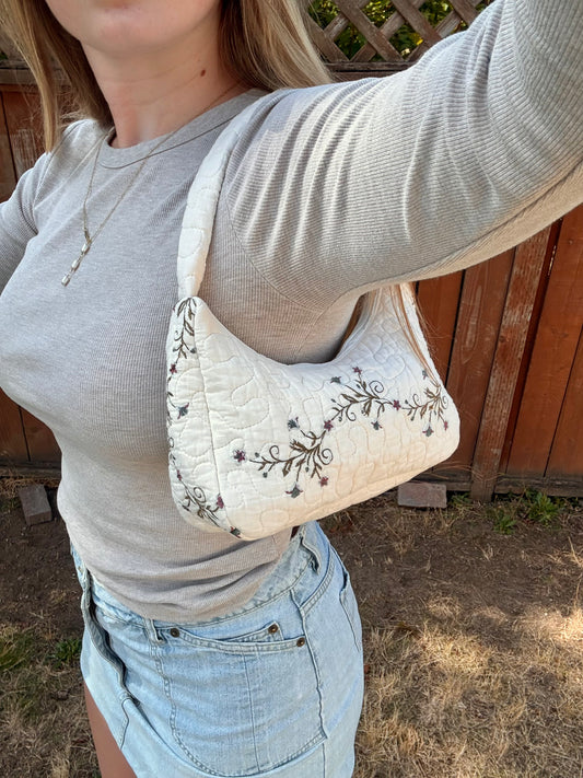 Embroidery Shoulder Bag