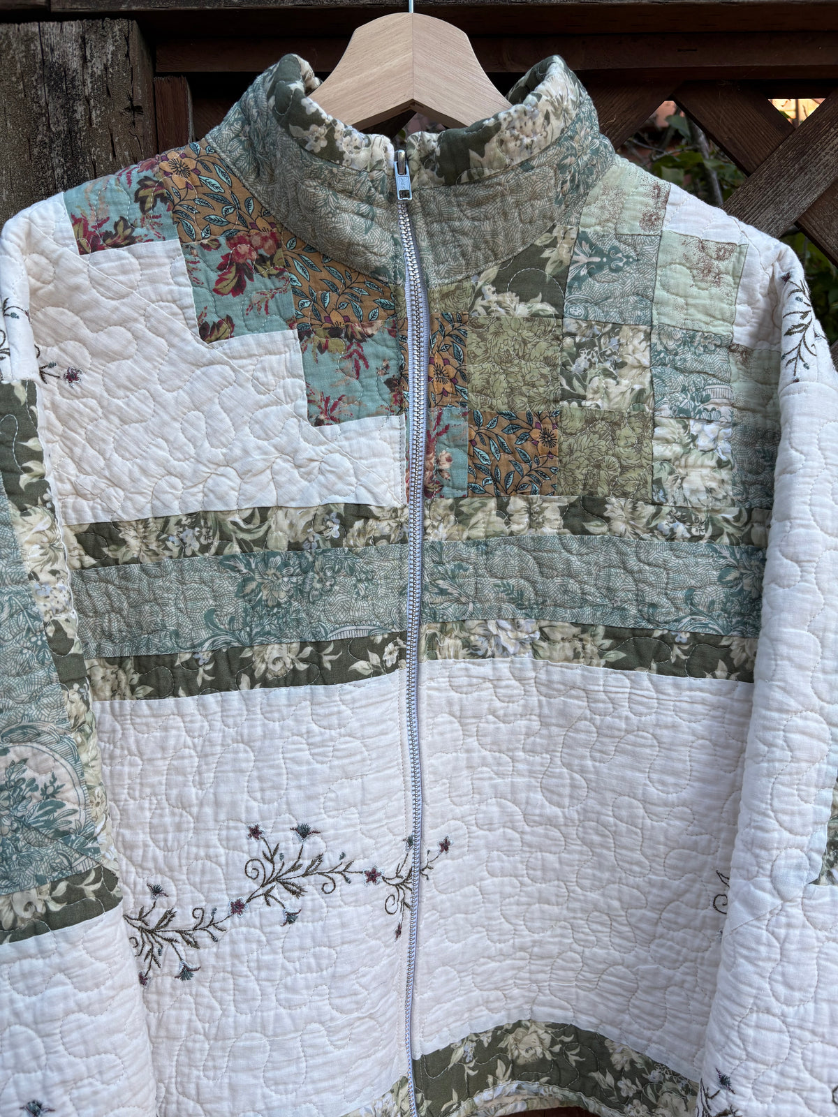 Patchwork Quilted Jacket