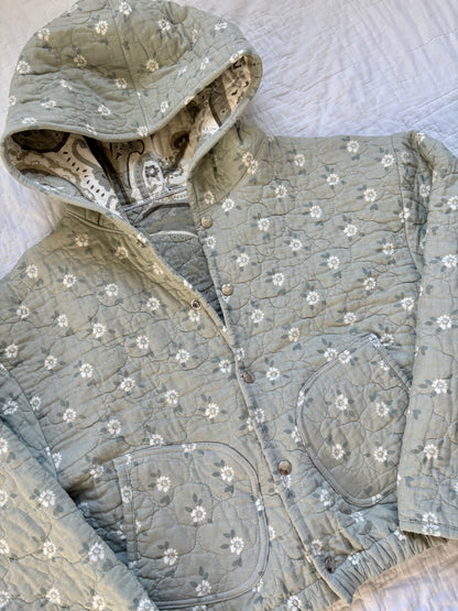 Floral Hoodie Jacket