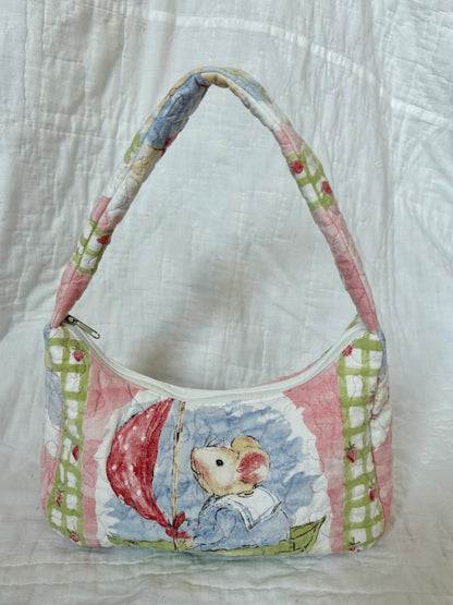 Mouse w inner tube Shoulder Bag